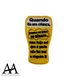 Quando era criança, morria de medo de bebados…
