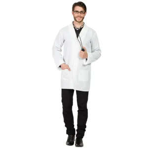 Fato de Bata de Doutor adulto unisexo
