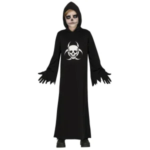 Fato de Caveira Biohazard para menino