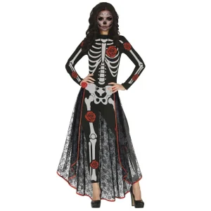 Fato de Catrina Guadalupe para mulher