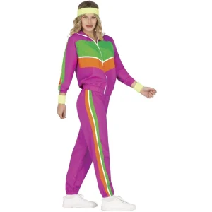 Fato de Fato de Treino Anos 80 Clássico para mulher