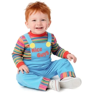 Fato de Chucky Boneco Assassino para bebé