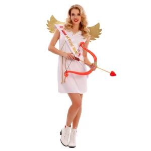 Fato de Cupido do Amor para mulher