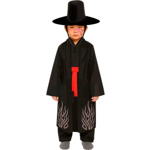 Fato de Black Demon para Menino