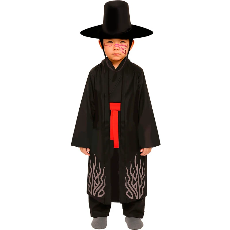 Fato de Black Demon para Menino
