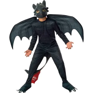 Fato de Dragão Desdentado Night Fury para menino