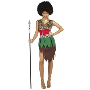 Fato de Guerreira Africana para mulher