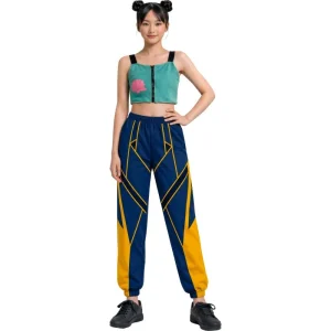 Fato de K-pop Lotus Classic para mulher