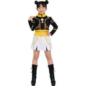 Fato de K-pop Silver Leader Classic para menina