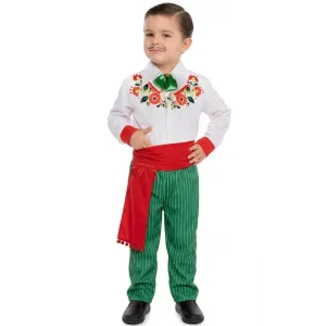 Fato de Mexicano Verde para Menino