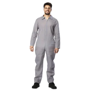Fato de Macacão de trabalho cinzento para homem