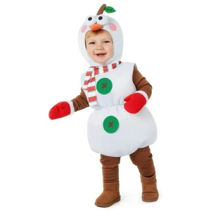 Fato de Boneco de Neve Divertido para bebé