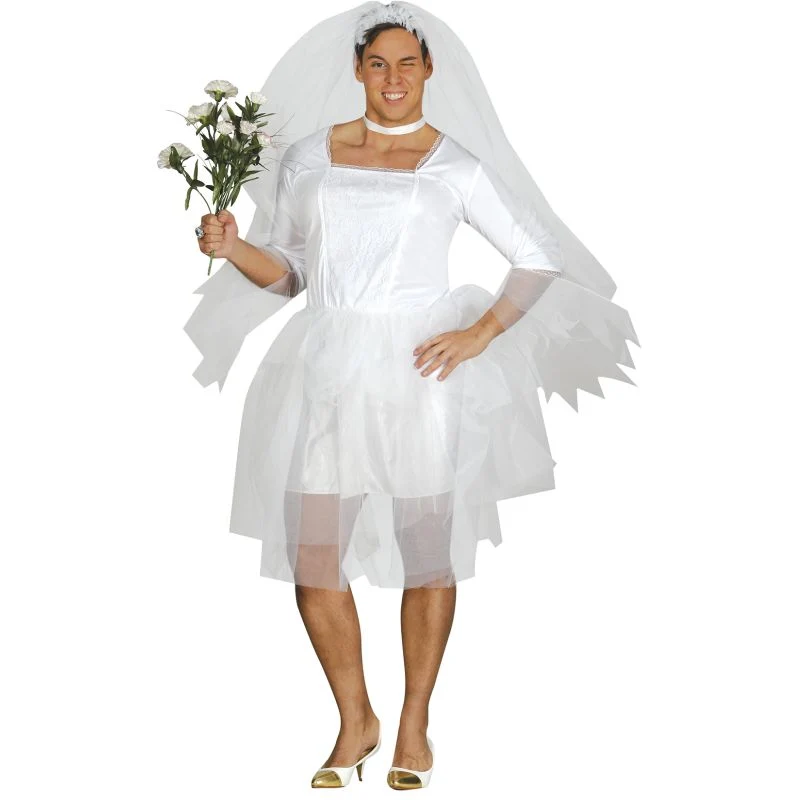 Fato de Noiva Sexy para homem