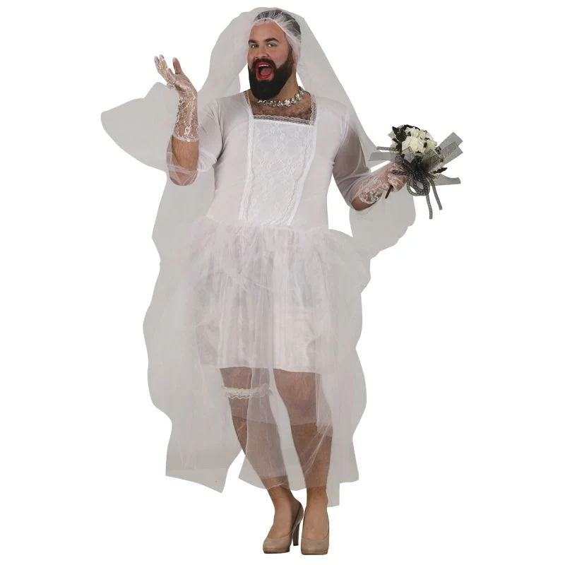 Fato de Noiva Sexy para homem - Image 3