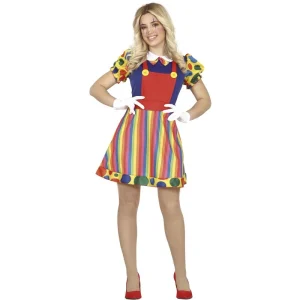 Fato de Palhaça Multicolor para mulher