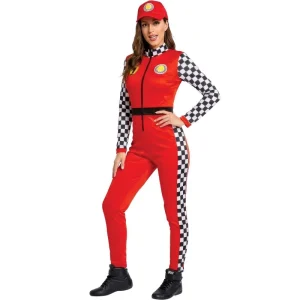 Fato de Piloto de Corridas para Mulher