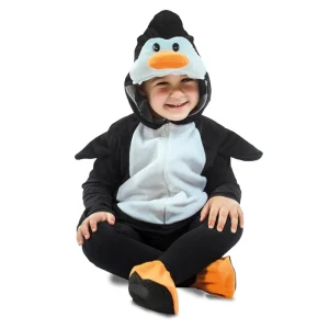 Fato de Pinguim com capuz para bebé
