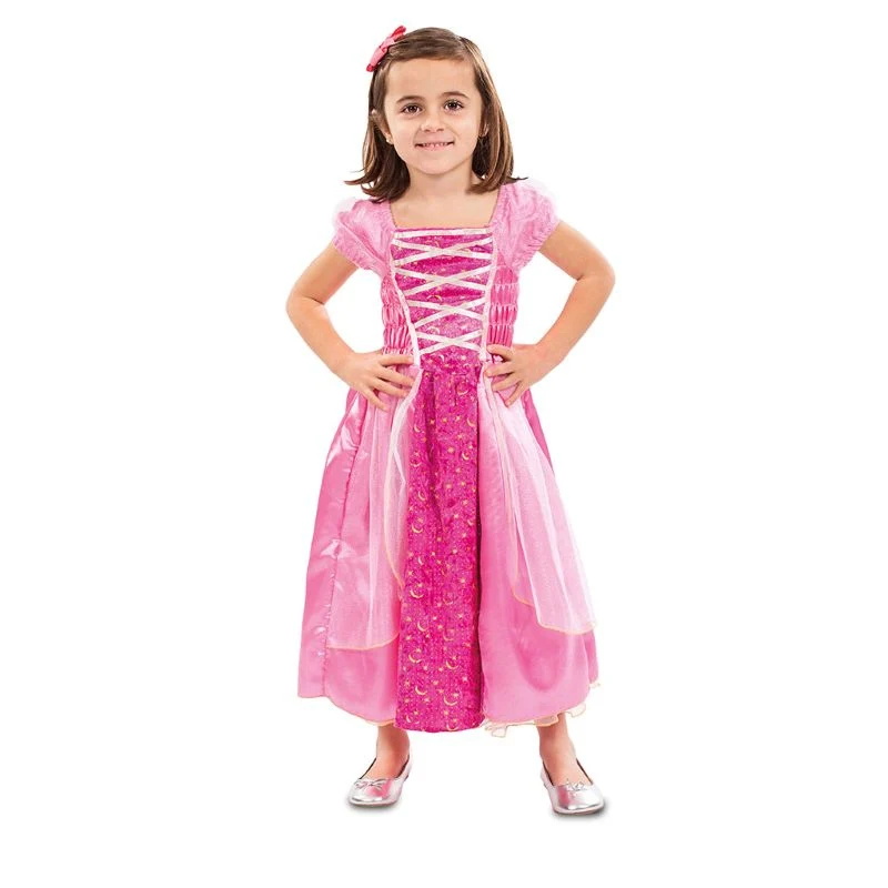 Fato de Princesa rosa de conto para bebé - Image 3