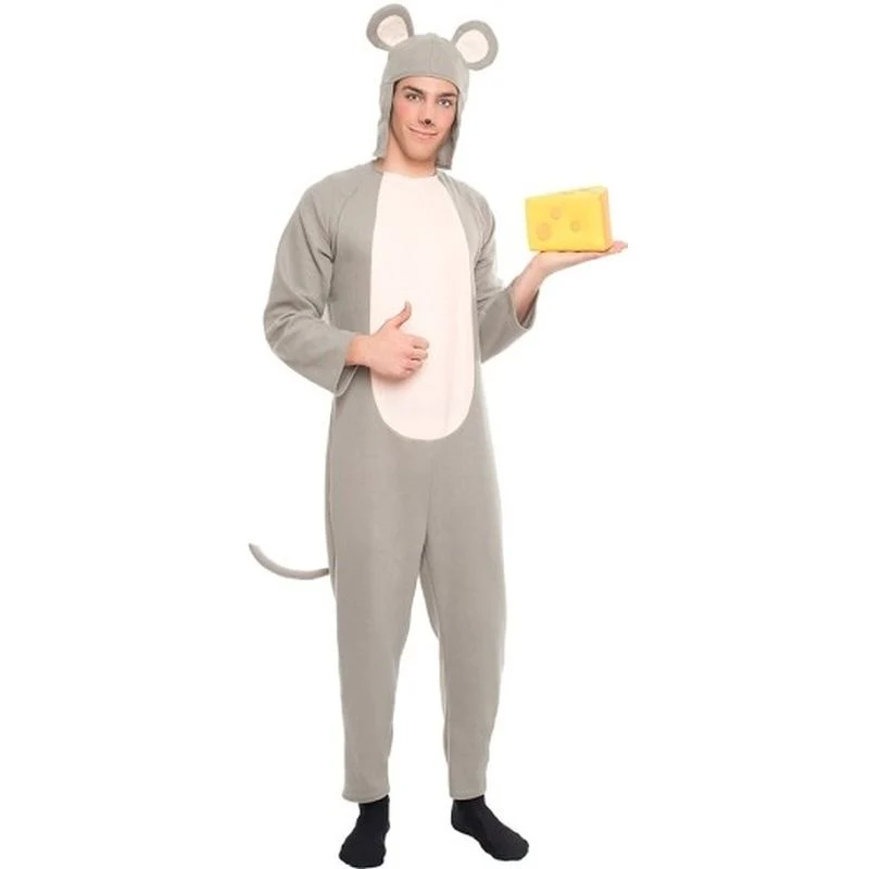Fato de Rato Cinzento adulto unisexo - Image 2