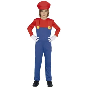 Fato de Super Canalizador Mario para menino