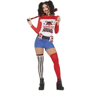 Fato de Supervilã Drinking Squad para mulher