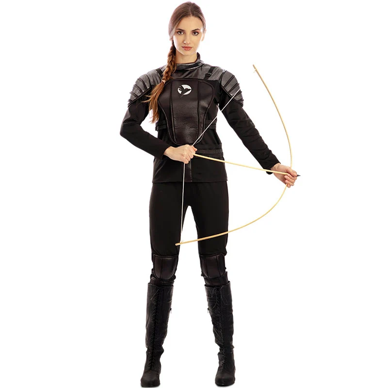 Fato de Arqueira Katniss Everdeen para mulher