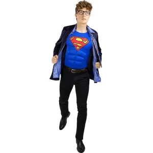 Fato de Clark Kent para homem