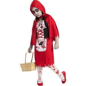 Fato de Capuchinho Vermelho Possuída para menina