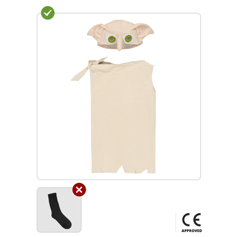 Fato de Dobby de Harry Potter para bebé - Image 6
