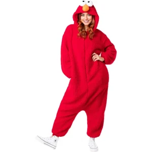 Fato de Elmo oficial da Rua Sésamo adulto unisexo