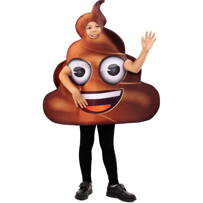 Fato de Emoji Cocó para crianças