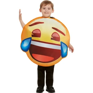 Fato de Emoji Sorridente com Lágrimas para crianças