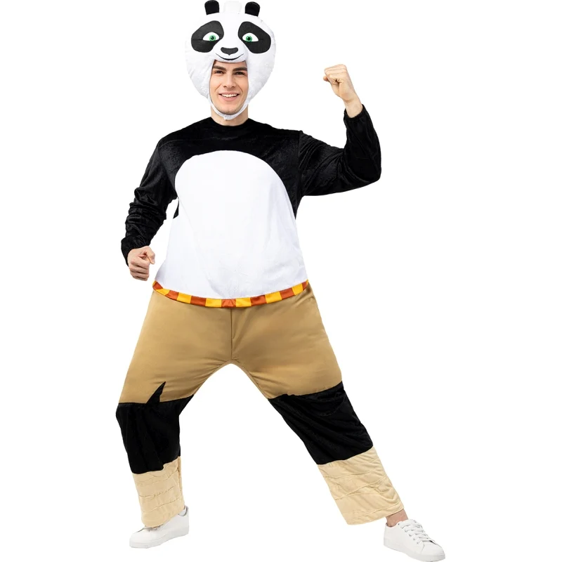Fato de Kung Fu Panda adulto unisexo