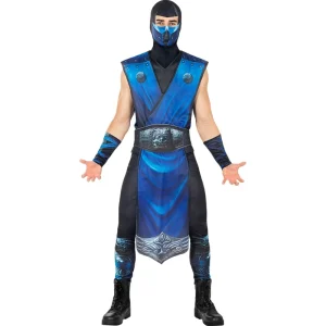 Fato de Sub-Zero Mortal Kombat para homem