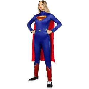 Fato de Supergirl da Liga da Justiça para mulher