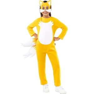 Fato de Miles Prower - Tails de Sonic para crianças