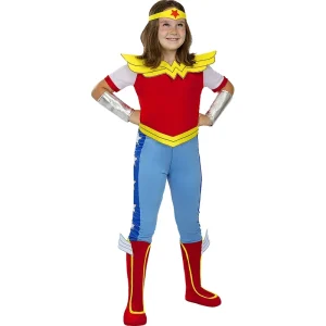Fato de Wonder Woman DC Super Hero Girls para menina