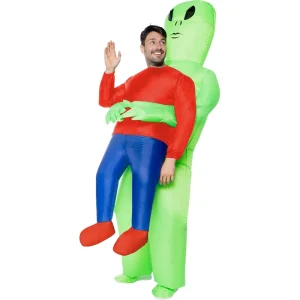 Fato de Alienígena insuflável adulto unisexo