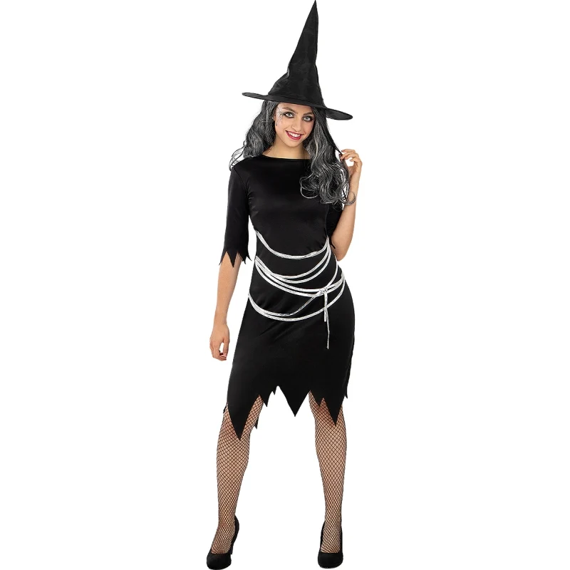Fato de Bruxa Negra para mulher - Image 2