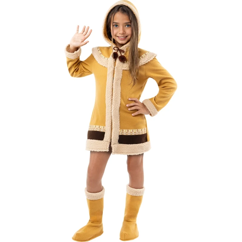 Fato de Esquimó Tradicional para menina - Image 3
