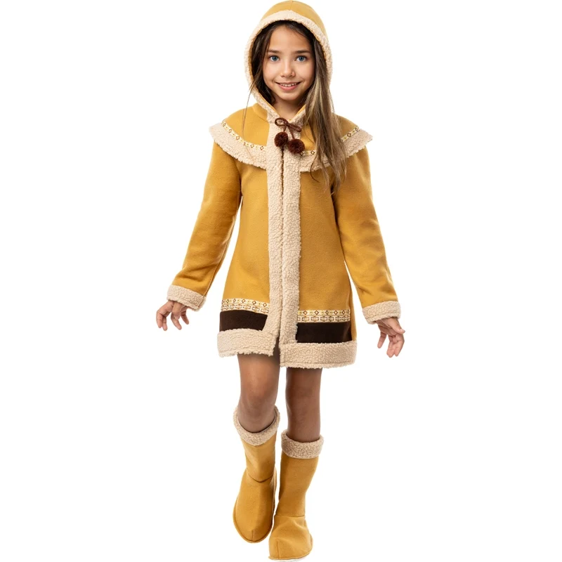 Fato de Esquimó Tradicional para menina - Image 8