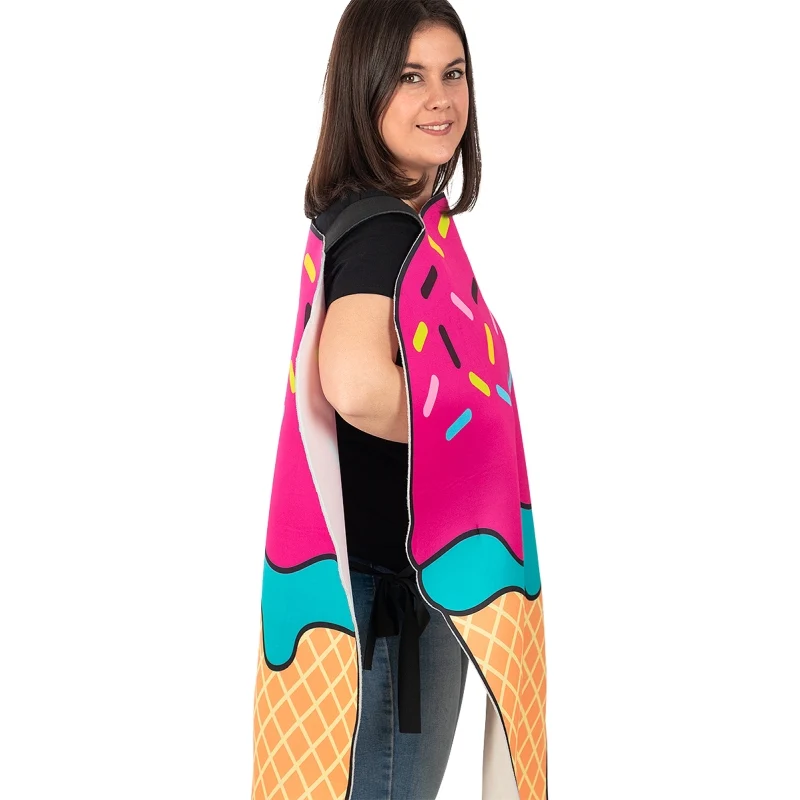 Disfraz de Helado de Fresa adulto unisex - Image 3