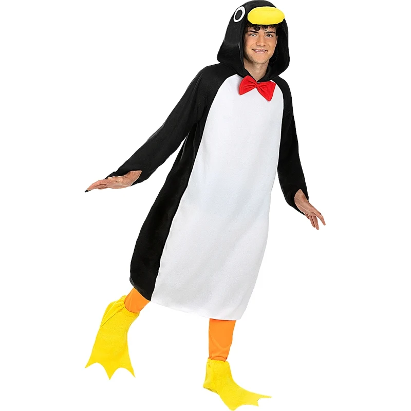 Fato de Pinguim-de-papuasia adulto unisexo