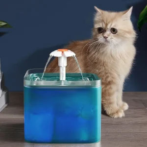 Fonte de Água para Gatos – Sensor de Movimento, Filtro de 4 camadas e LED