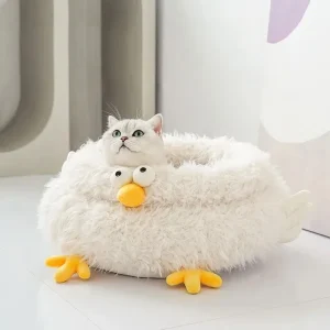 Ninho Aconchegante para Gatos – Cama de Pelúcia