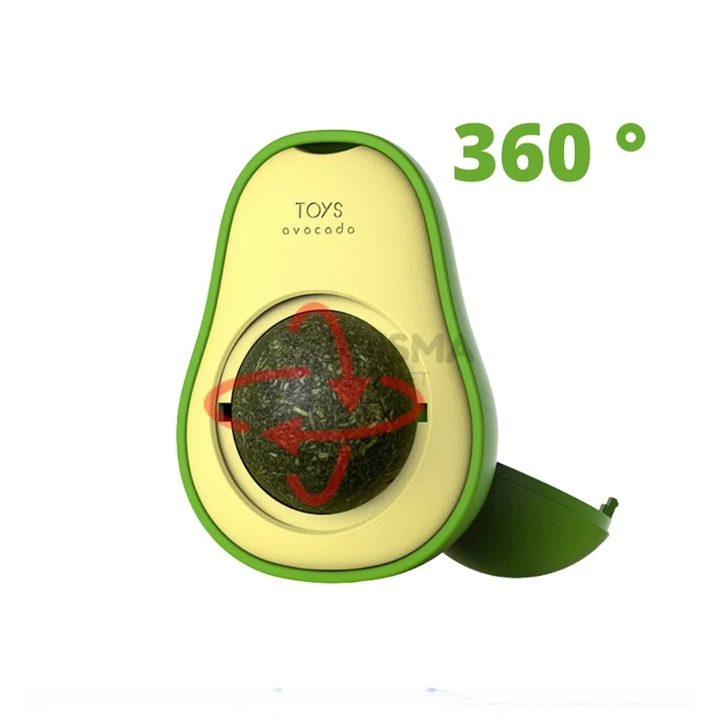 Abacate 360 ° Catnip para Gatos de Parede - Image 5