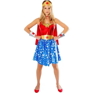 Fato de Wonder Woman Classic para mulher