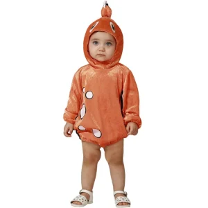 Fato de Peixe laranja para bebé