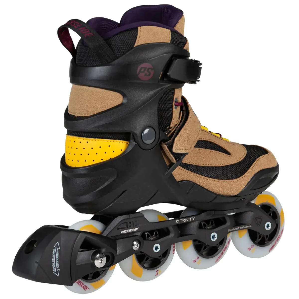 Patins Completos PowerSlide Phuzion Radon Umber 80 - Image 4